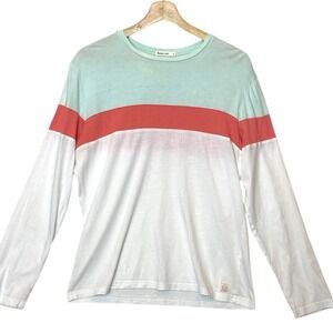 Marine Layer‎ Colorblock Long Sleeve T-Shirt Womens S Comfortable Outdoor Casual